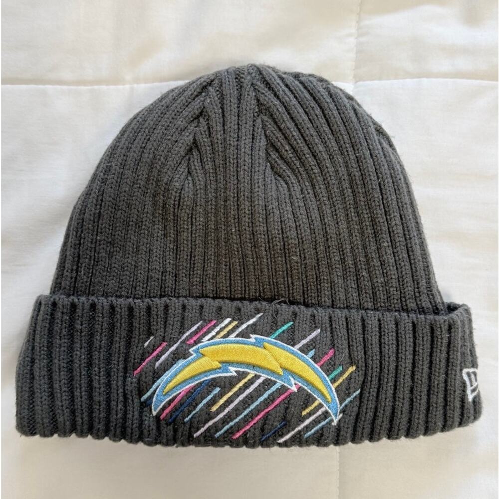 NFL Crucial Catch New Era Gray Knit Beanie One Size